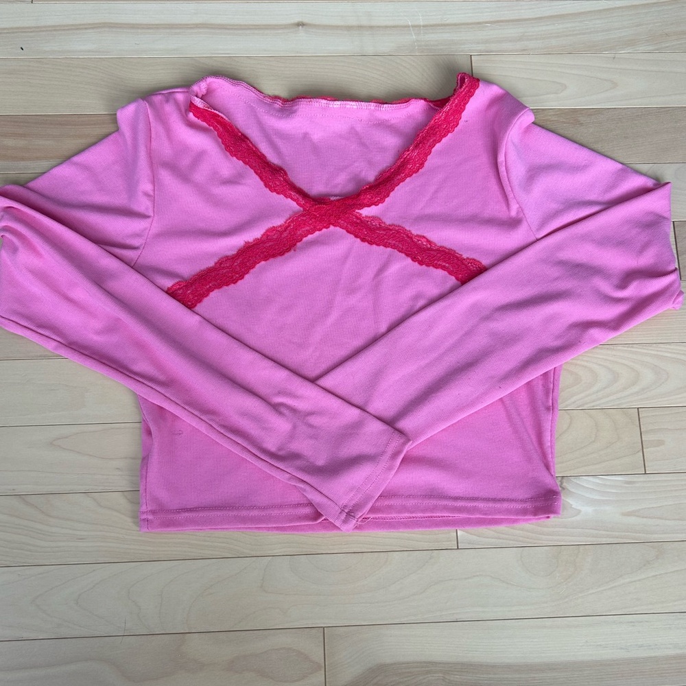 Pink top